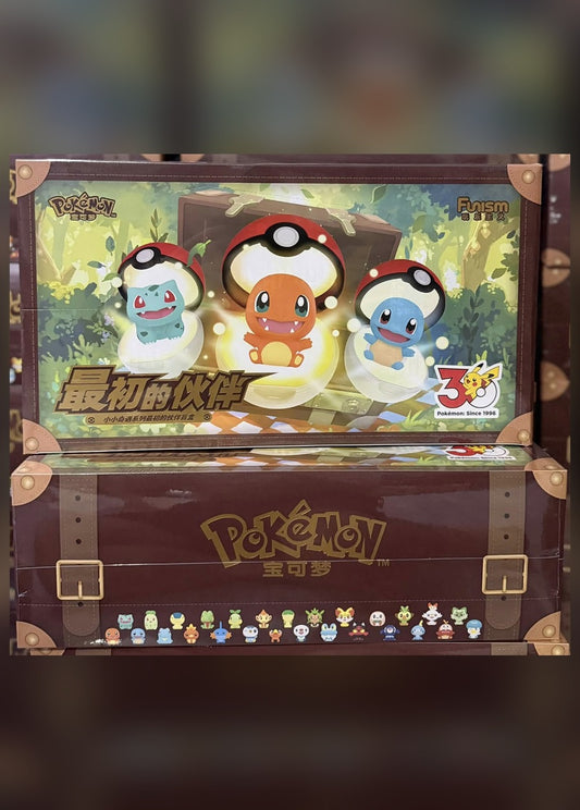 Funism Pokémon 30th Anniversary Palmsize Wonders – First Partner Blind Box (Simplified Chinese) — sealed box