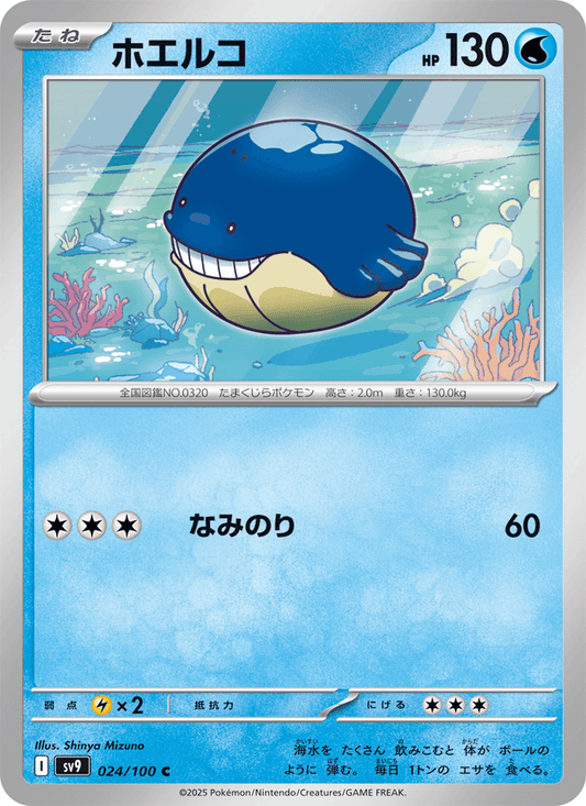 Wailmer (JP) [Battle Partners]