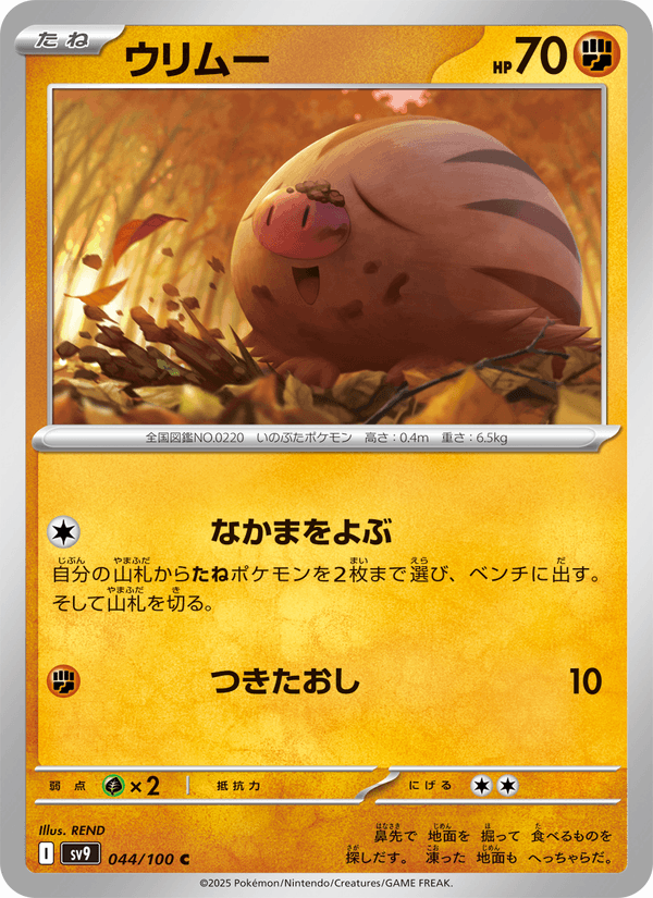 Swinub (JP) [Battle Partners]