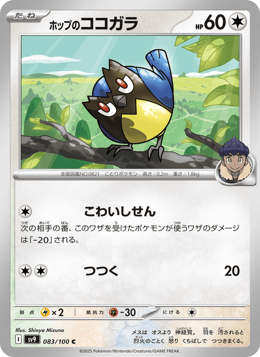 Hop's Rookidee (JP) [Battle Partners]