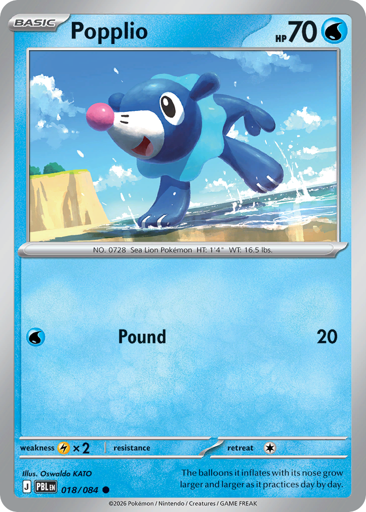 Popplio [Pitch Black]