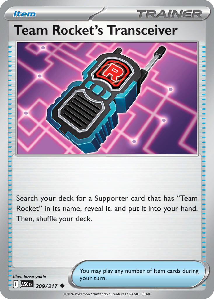 Team Rocket's Transceiver [Ascended Heroes]