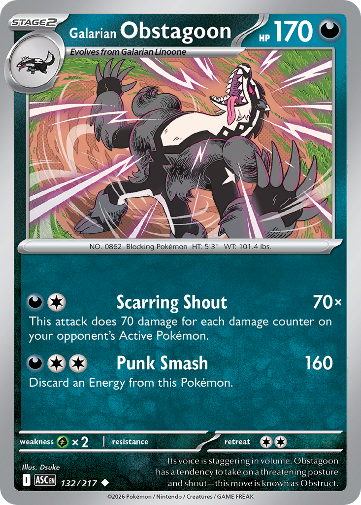 Galarian Obstagoon [Ascended Heroes]