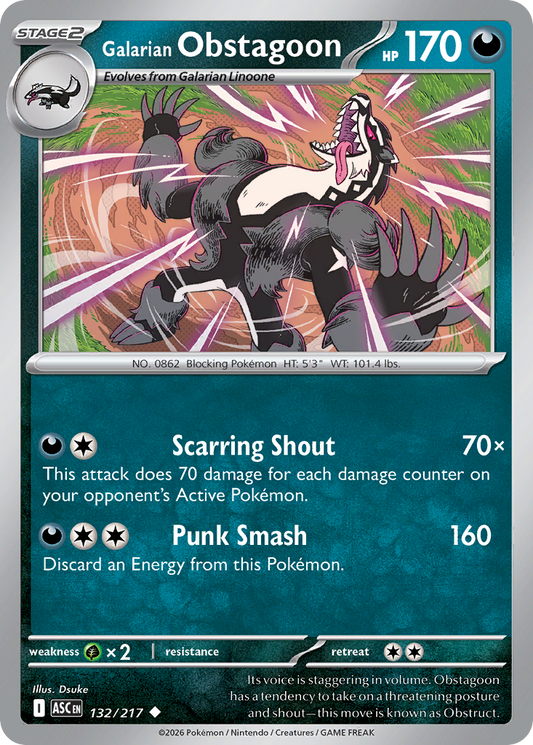 Galarian Obstagoon [Ascended Heroes]