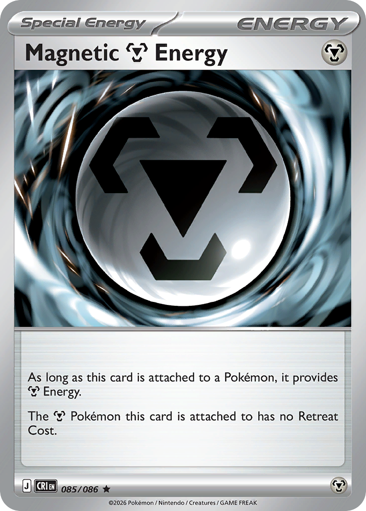Magnetic Metal Energy 085/086 — Chaos Rising Pokémon TCG