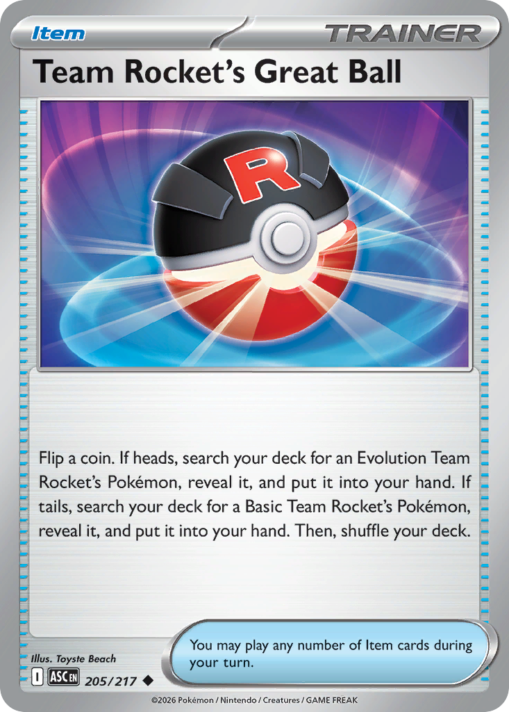 Team Rocket's Great Ball [Ascended Heroes]