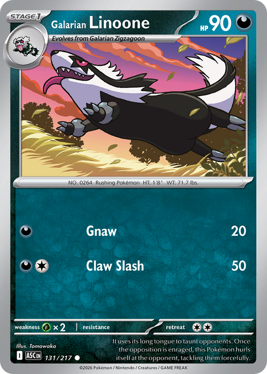 Galarian Linoone [Ascended Heroes]