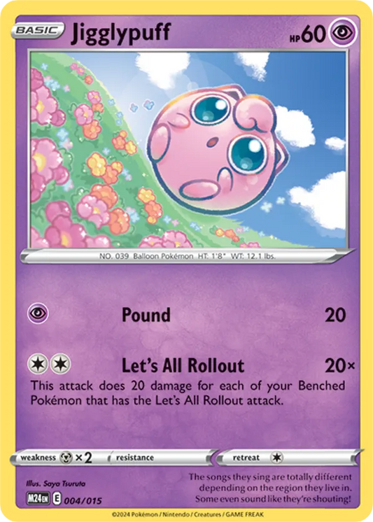 Jigglypuff 004/015 McDonald's Collection 2024