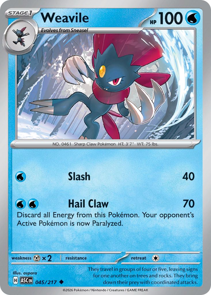 Weavile [Ascended Heroes]