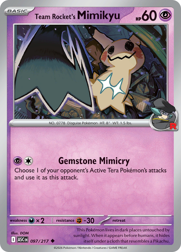 Team Rocket's Mimikyu [Ascended Heroes]