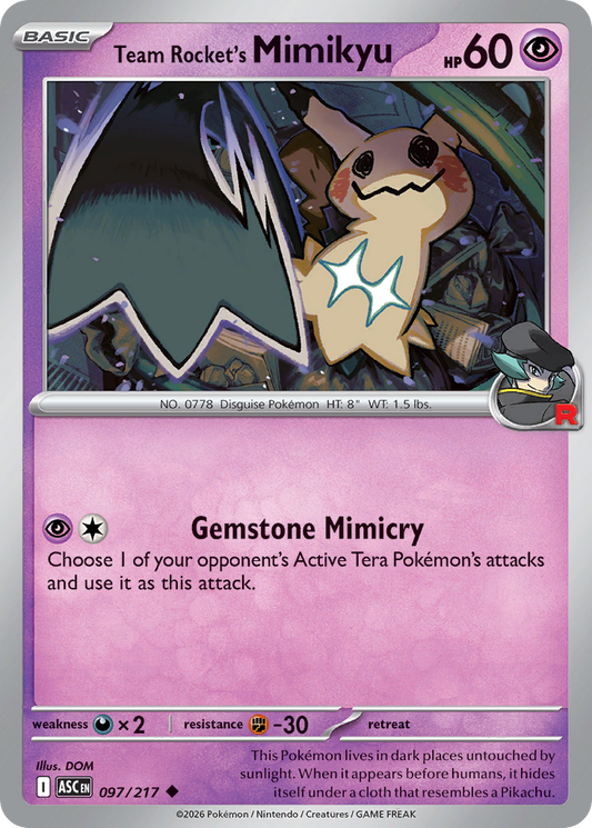 Team Rocket's Mimikyu [Ascended Heroes]