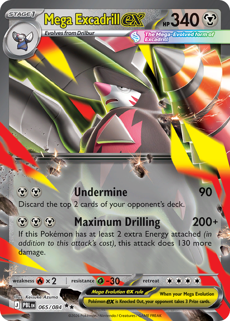 Mega Excadrill ex Core — Pokémon TCG bundle