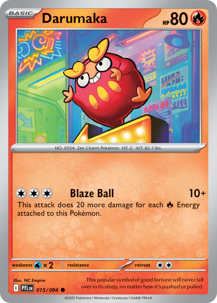 Darumaka 015/094 Phantasmal Flames