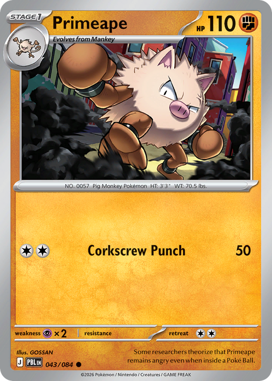 Primeape [Pitch Black]