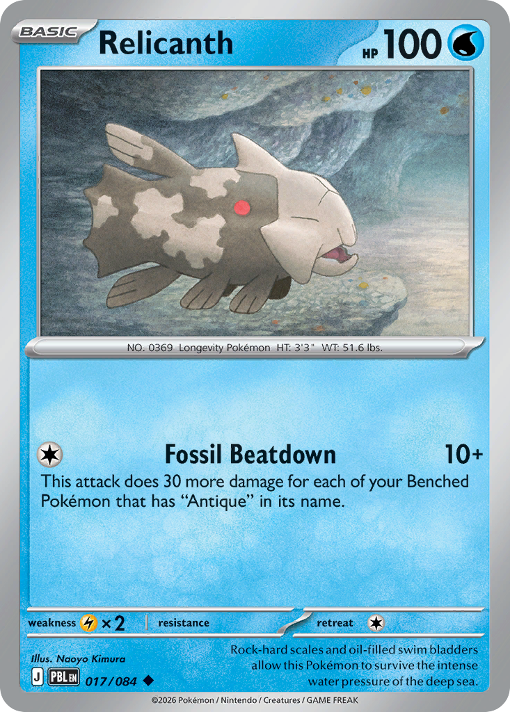 Relicanth [Pitch Black]