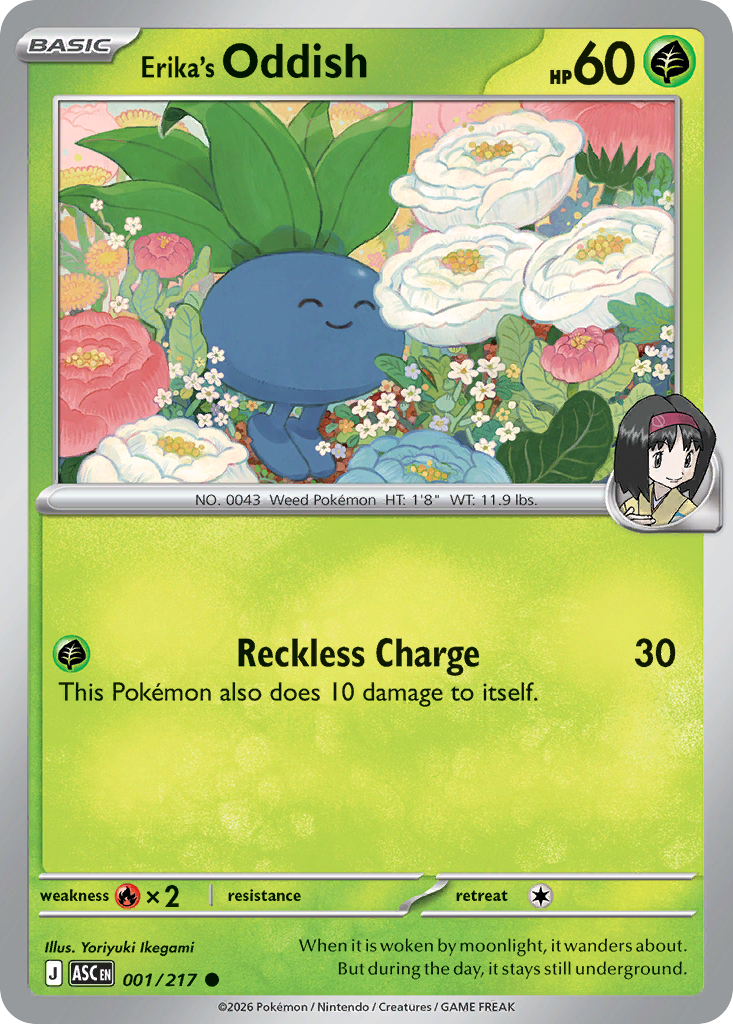 Erika's Oddish [Ascended Heroes]