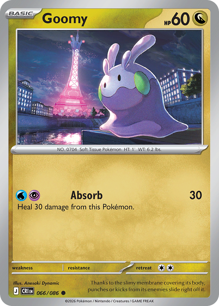 Goomy 066/086 — Chaos Rising Pokémon TCG