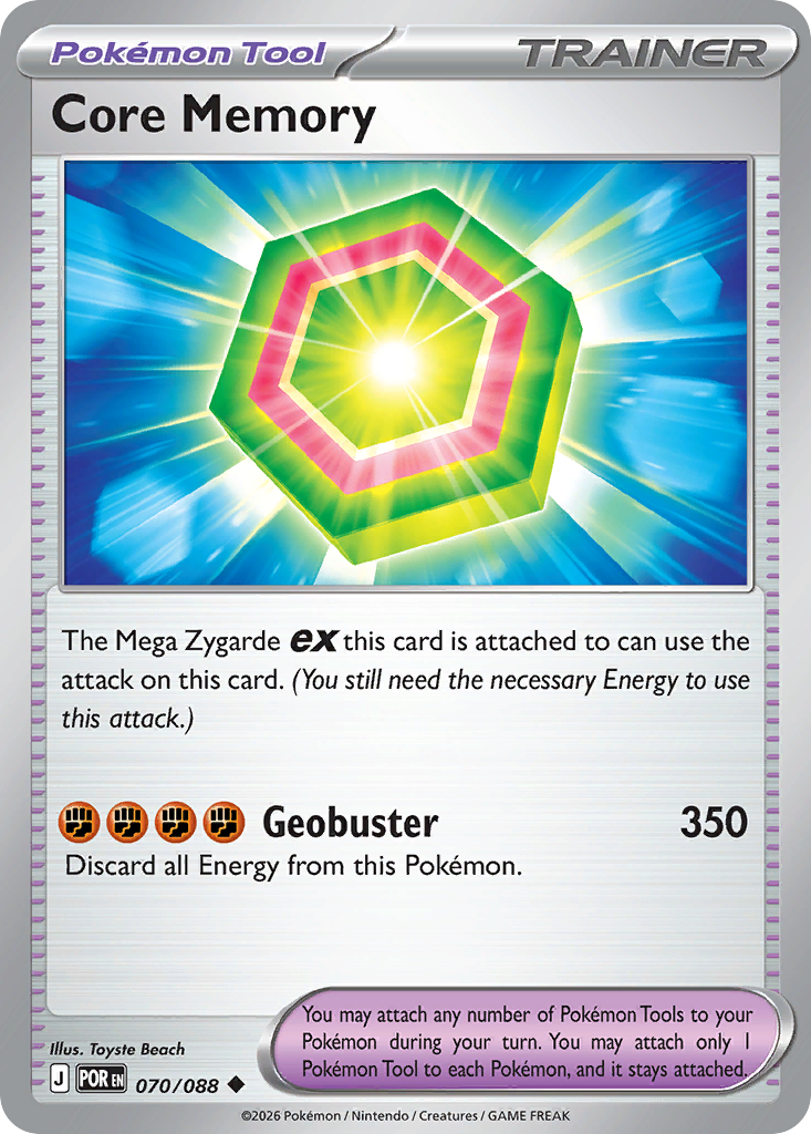 Core Memory 070/088 — Perfect Order Pokémon TCG