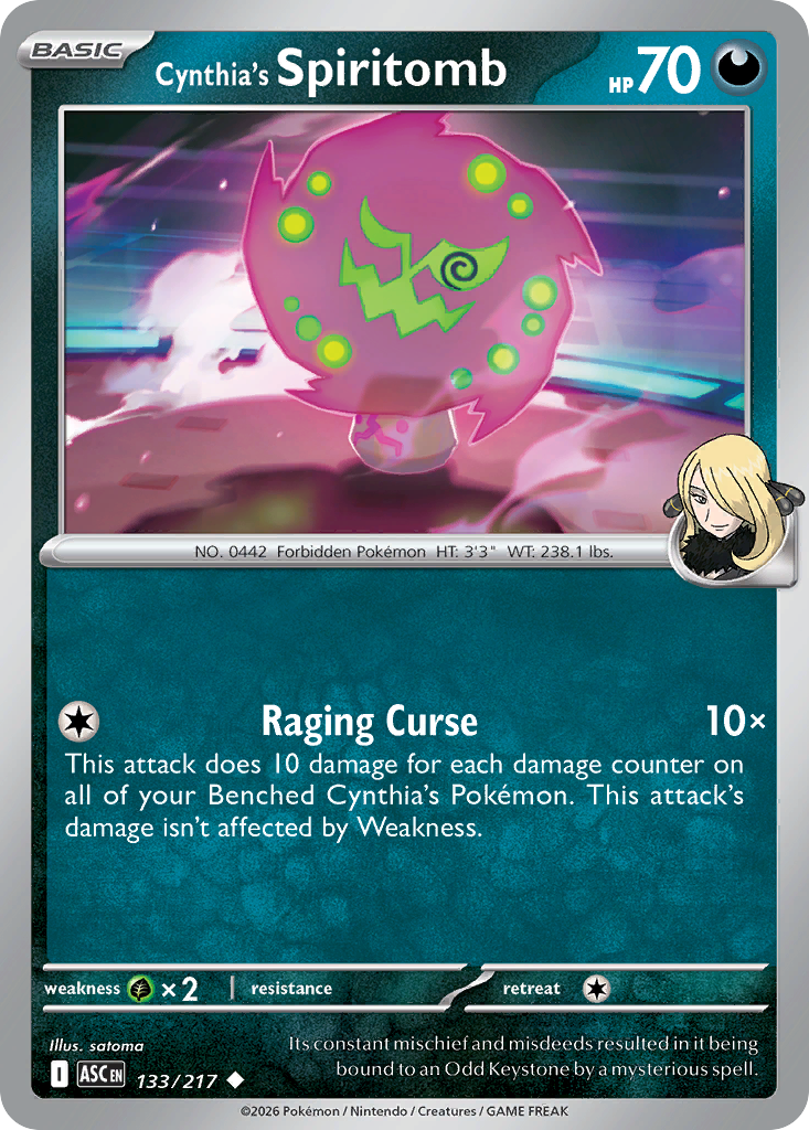 Cynthia's Spiritomb [Ascended Heroes]
