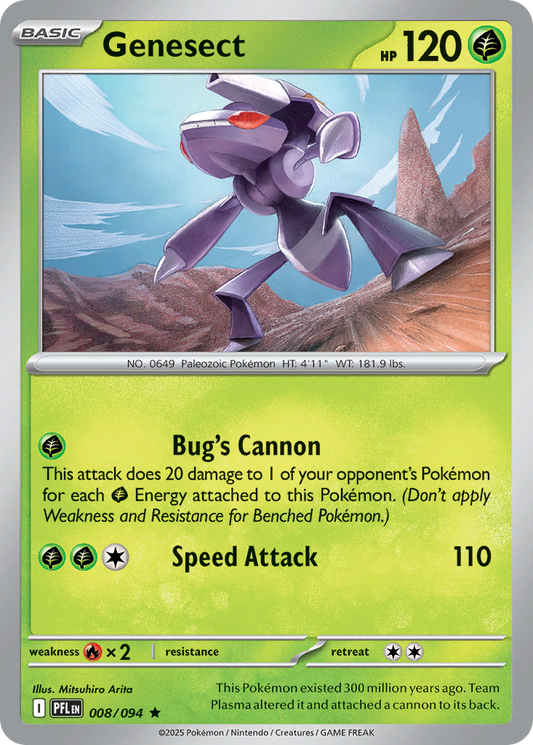 Genesect 008/094 Phantasmal Flames