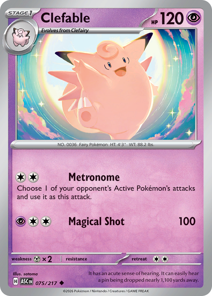 Clefable [Ascended Heroes]