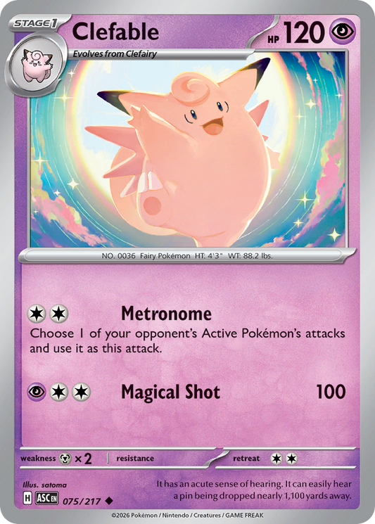Clefable [Ascended Heroes]