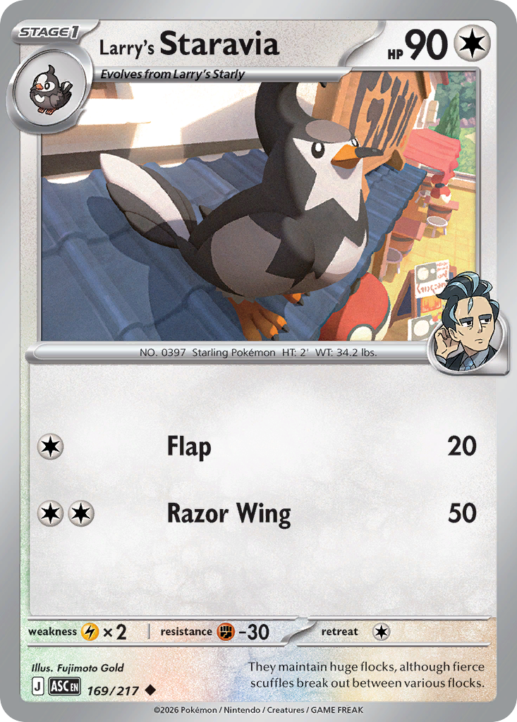 Larry's Staravia [Ascended Heroes]