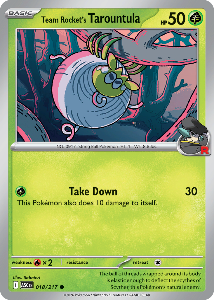 Team Rocket's Tarountula [Ascended Heroes]