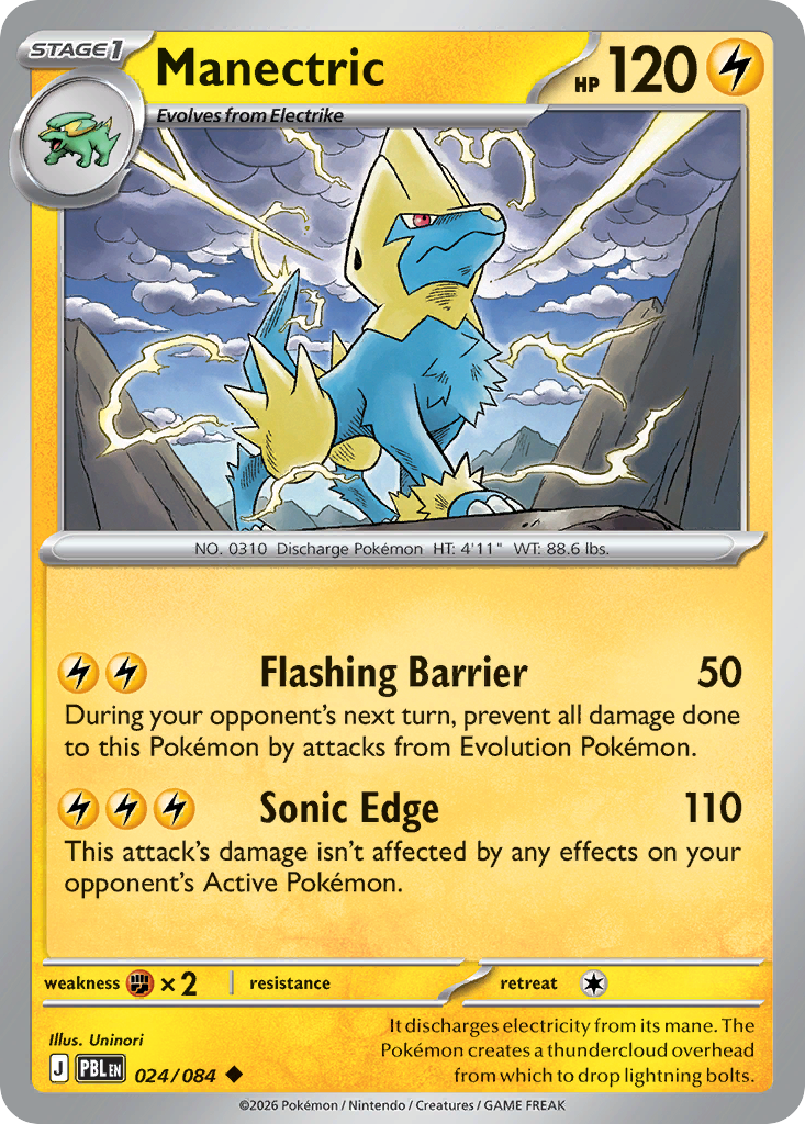 Manectric [Pitch Black]
