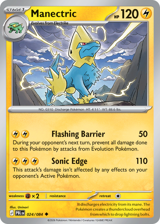 Manectric [Pitch Black]