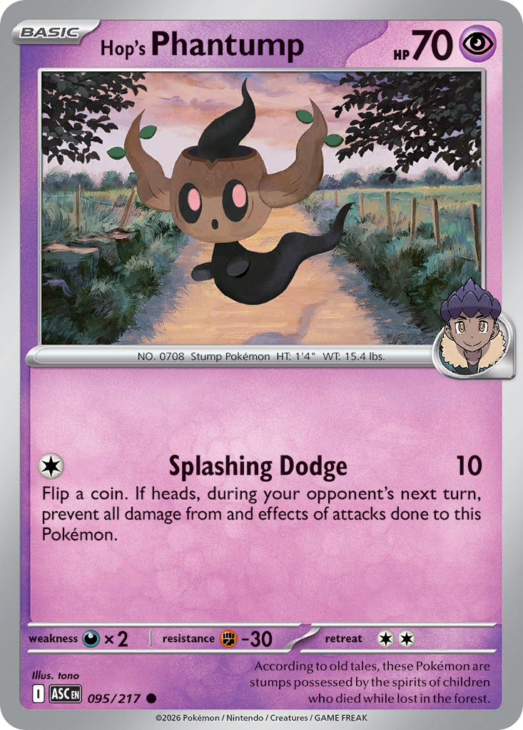 Hop's Phantump [Ascended Heroes]