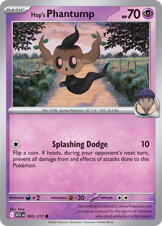 Hop's Phantump [Ascended Heroes]