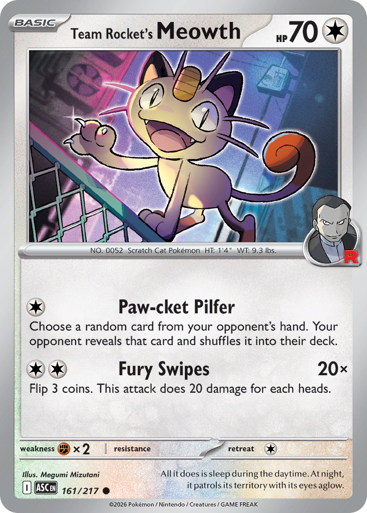 Team Rocket's Meowth [Ascended Heroes]