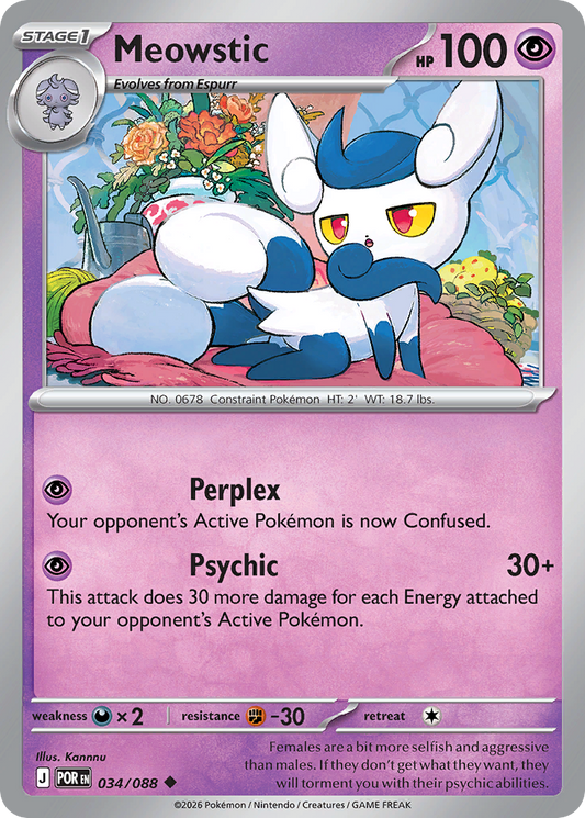 Meowstic 034/088 Perfect Order