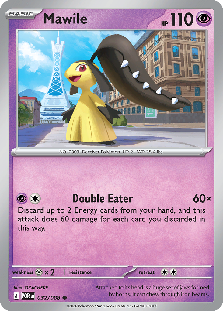 Mawile 032/088 — Perfect Order Pokémon TCG