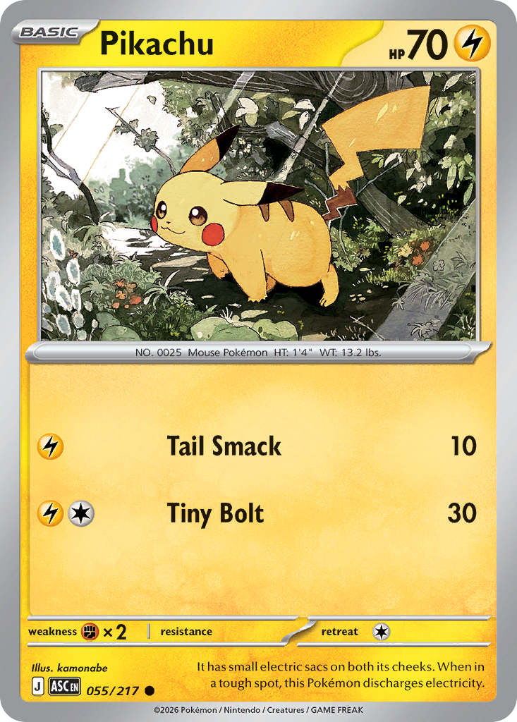 Pikachu [Ascended Heroes]