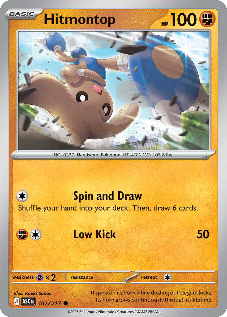 Hitmontop [Ascended Heroes]